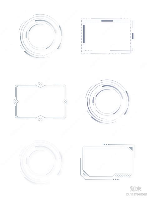 Png免抠科技线条元素贴图下载【id 1157946069】 【知末网贴图库】
