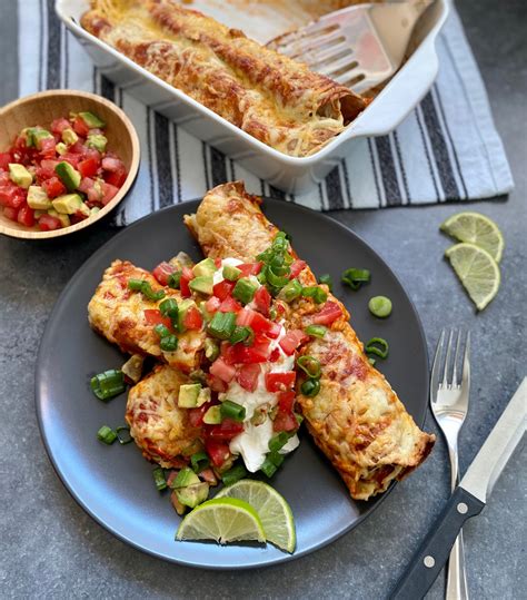 Hähnchen Enchiladas