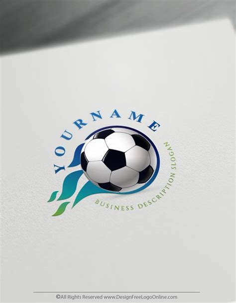 Free Football Logo Maker - Soccer Team logo design template | Football ...