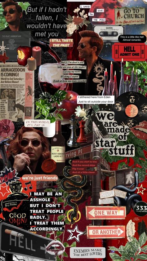 Crowley 2 Good Omens Aesthetic Wallpaper