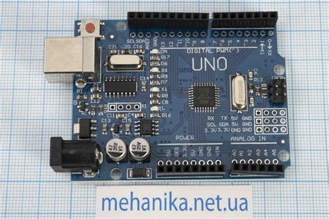 Плата микроконтроллера Arduino Uno Atmega328p продажа цена в Ровно