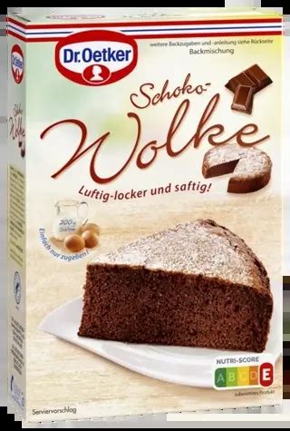 Zitronen Wolke Premiumkuchenmischungen Dr Oetker