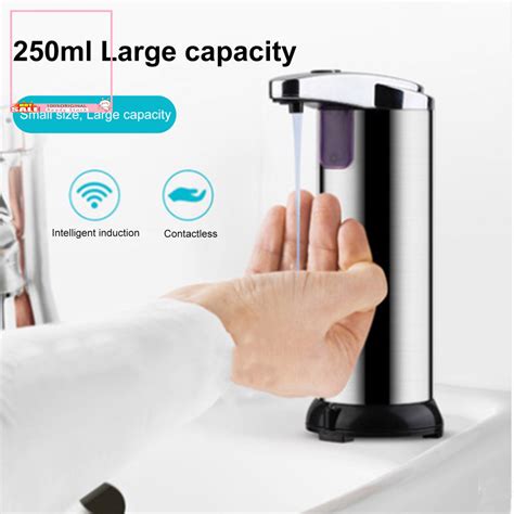 Gof Soap Dispenser Stainless Steel Automatic Soap Dispenser With Infrared Sensor For Home And