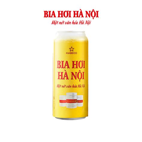 Bia Hơi Hà Nội Thùng 24 Lon 500ml Habeco