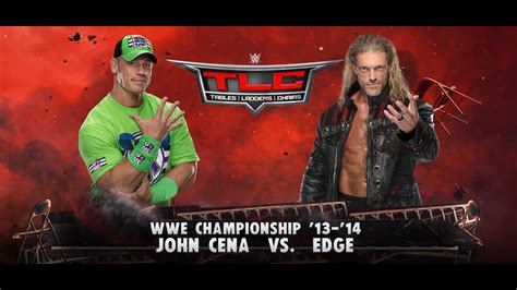 JOHN CENA VS EDGE FOR THE WWE CHAMPIONSHIP IN A NO HOLDS BARRED MATCH