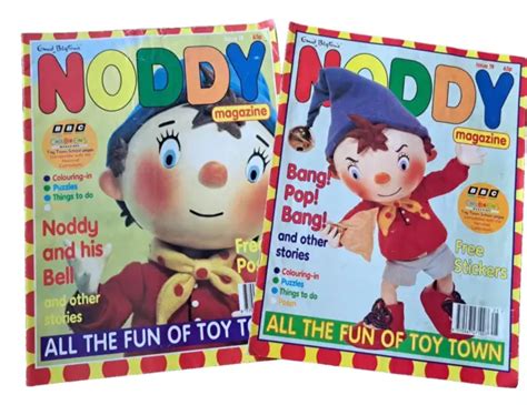 VINTAGE NODDY MAGAZINE Comic BBC Issue 18 19 Enid Blyton S 4 99