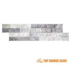 Sparkle Ice Grey Split Face Mosaic Tiles Top Source Slate