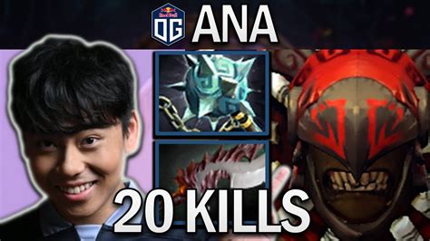 Bloodseeker Dota Gameplay Rng Ana With Kills And Gleipnir Dota