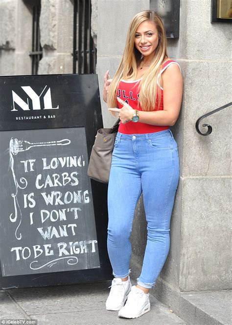 Holly Hagan Shows Off Her Slimline Figure In Cleavage Enhancing Vest