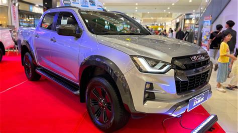 2023 Isuzu D MAX V Cross Mercury Silver Color Famous Pick Up