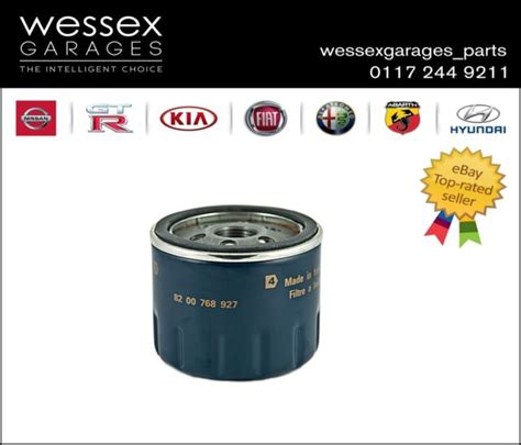 Genuine Oil Filter Nissan Juke QASHQAI OEM 1520800Q0D | Acquisti Online ...