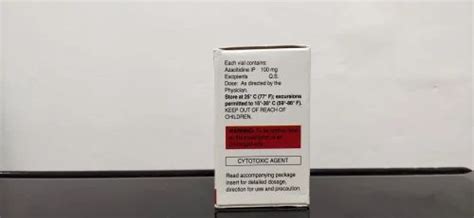 Azadine Intas Azacitidine 100 Mg Injection Packaging Vial At Rs 3800