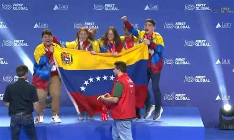 Team Venezuela Campe N Mundial De Rob Tica En Singapur