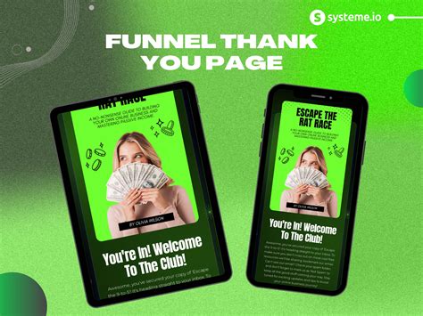 Systeme Io Lead Magnet Funnel Template With Plr Rights Including