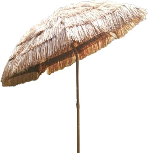 Easygo Thatch Patio Tiki Umbrella Tropical Palapa Raffia Tiki Hut