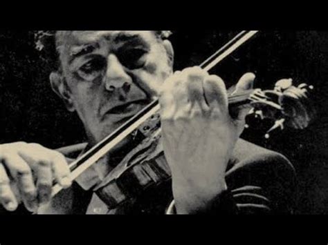 Oscar Shumsky Plays Fritz Kreisler Recitativo Und Scherzo Caprice Op