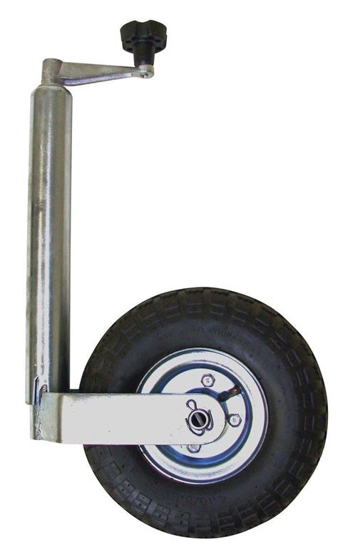 Maypole Pneumatic 48mm Jockey Wheel Jockey Wheels Leisureshopdirect