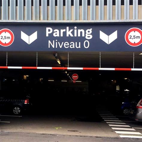 Signalétique parking étude réalisation pose IDF France