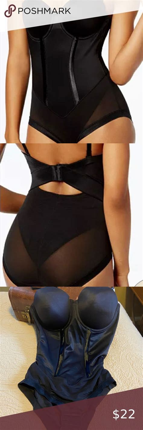 Maidenform Firm Tummy Control Easy Up Strapless Bodysuit 1256 Strapless Bodysuit Maidenform