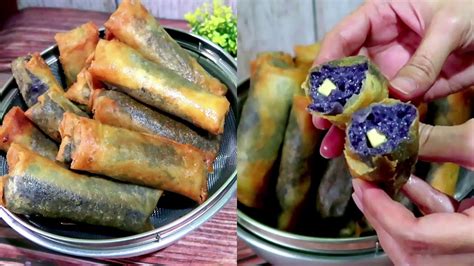 May Meryenda Ka Na May Patok Na Negosyo Recipe Ka Pa L Ube Turon