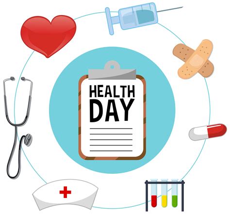 Poster design for health day 374237 Vector Art at Vecteezy