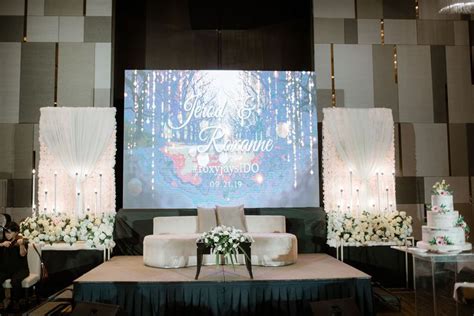 Led Wall Backdrop For Wedding Reception