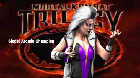 Sindel Arcade Champion Mortal Kombat Trilogy Ps1 Youtube