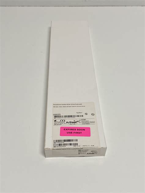 New ARTHREX Percutaneous Insertion Kit AR 1923PK Exp 2023 03 F1 AR