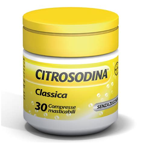 Citrosodina Masticabile Digestivo Antiacido Compresse Masticabili