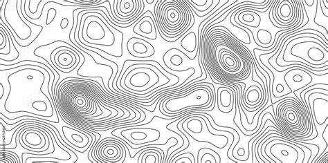 Abstract Topographic Contours Map Background Topography Map Background