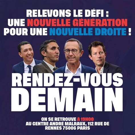 Bruno Retailleau On Twitter Rt Lesjeunesbr Rendez Vous Demain