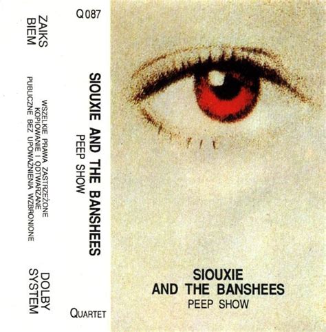 Siouxie And The Banshees Peepshow Cassette Discogs