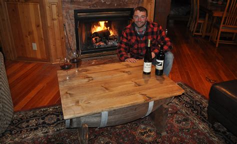 How To Build A Whiskey Barrel Coffee Table