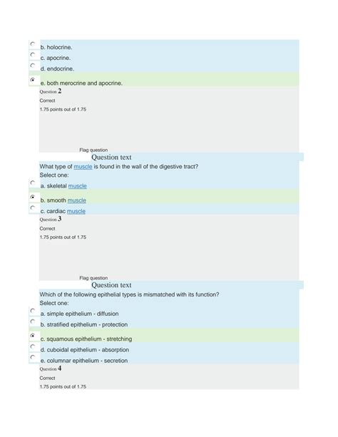 SOLUTION Straighterline Anatomy And Physiology 1 Bio201 Topic 5