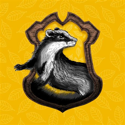 Hufflepuff Crest Wallpapers Wallpaper Cave