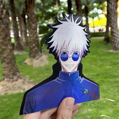 Jujutsu Kaisen Car Decal Satoru Gojo Character Waterproof Moving Car