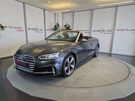 AUDI S5 Cabriolet V6 3 0 TFSI 354 Tiptronic 8 Quattro Occasion De 2017