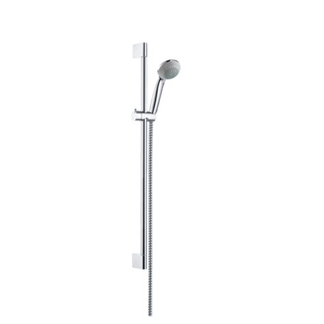 Hansgrohe Crometta Chrome Hand Shower Set With Shower Bar Mm Stiles