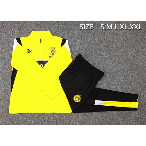 Sudadera Entrenamiento Borussia Dortmund Amarillo Negro