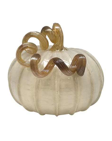 Michael Aram Glass Pumpkin Decor Large Neiman Marcus