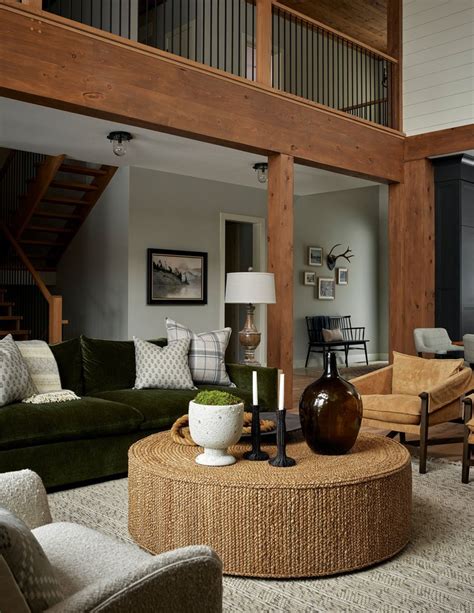 Home Tour Rustic Meets Organic Elegance In This Modern Ski Chalet By Tom Interior Design