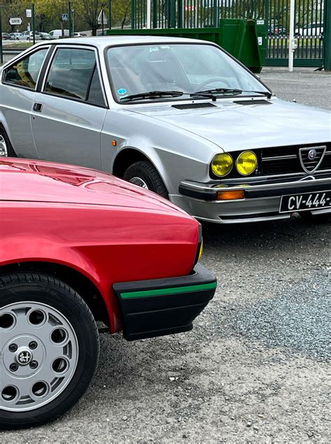 Un Jour Des Voitures Alfasud Sprint Veloce Et Sprint Qv