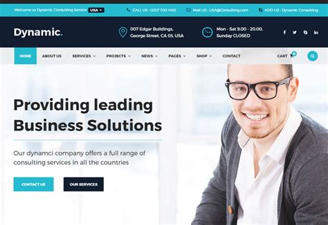 20+ Best Consulting Website Template 2024 - RadiusTheme