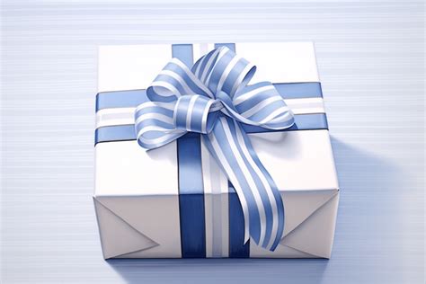 Blue Gift Box With Ribbon 3d 3d Realistic Blue Gift Boxes Gift Box