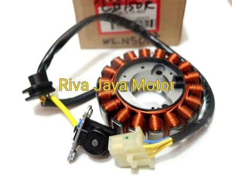 SPUL SPULL STATOR ASSY PULSER CB150R ORIGINAL HONDA 31120 K15 902