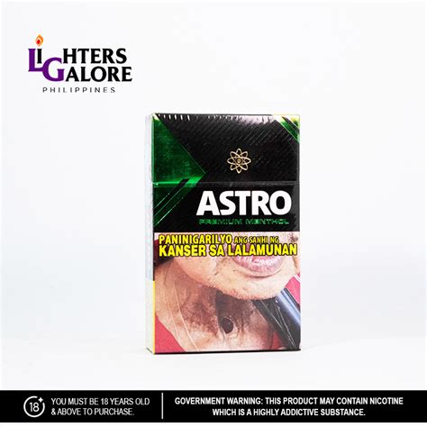 Lighters Galore Astro Premium Menthol Hard Ream Lazada Ph