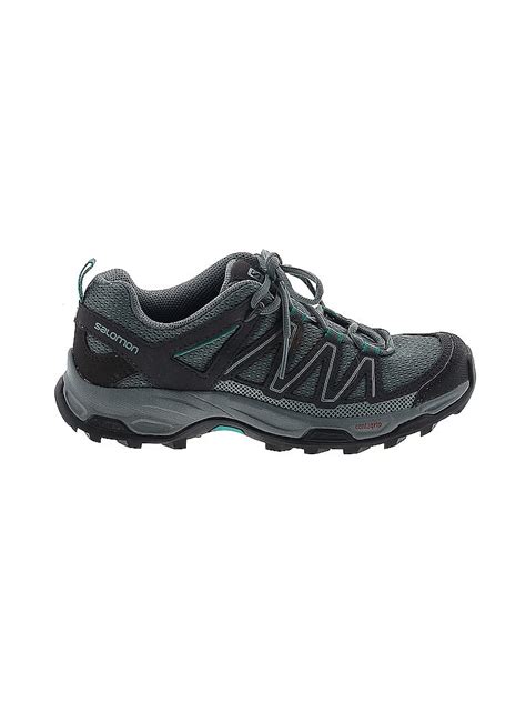 Salomon Black Teal Sneakers Size 6 1/2 - 67% off | thredUP