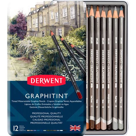 L Pices De Grafito Derwent Graphitint Con Piezas Papeler A Lumen