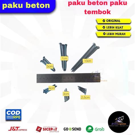 PAKU BETON PAKU TEMBOK MARABU BAJA KUAT ANTI KARAT | Lazada Indonesia