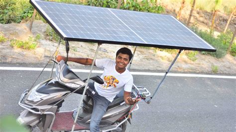 We Made Unlimited Range Solar Powered Electric Bike Youtube